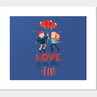 Love is in the air Posters and Art